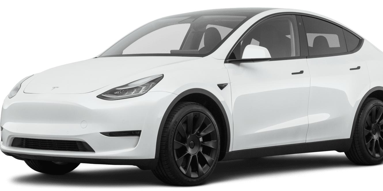 TESLA MODEL Y 2021 5YJYGDEE8MF177378 image